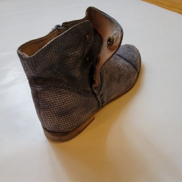 FREE PEOPLE WOMENS SUEDE BOOTIES SIZE 40 - Picture 4 of 10